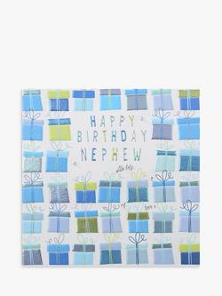 Wendy Jones Blackett Gifts Nephew Birthday Card, Multi