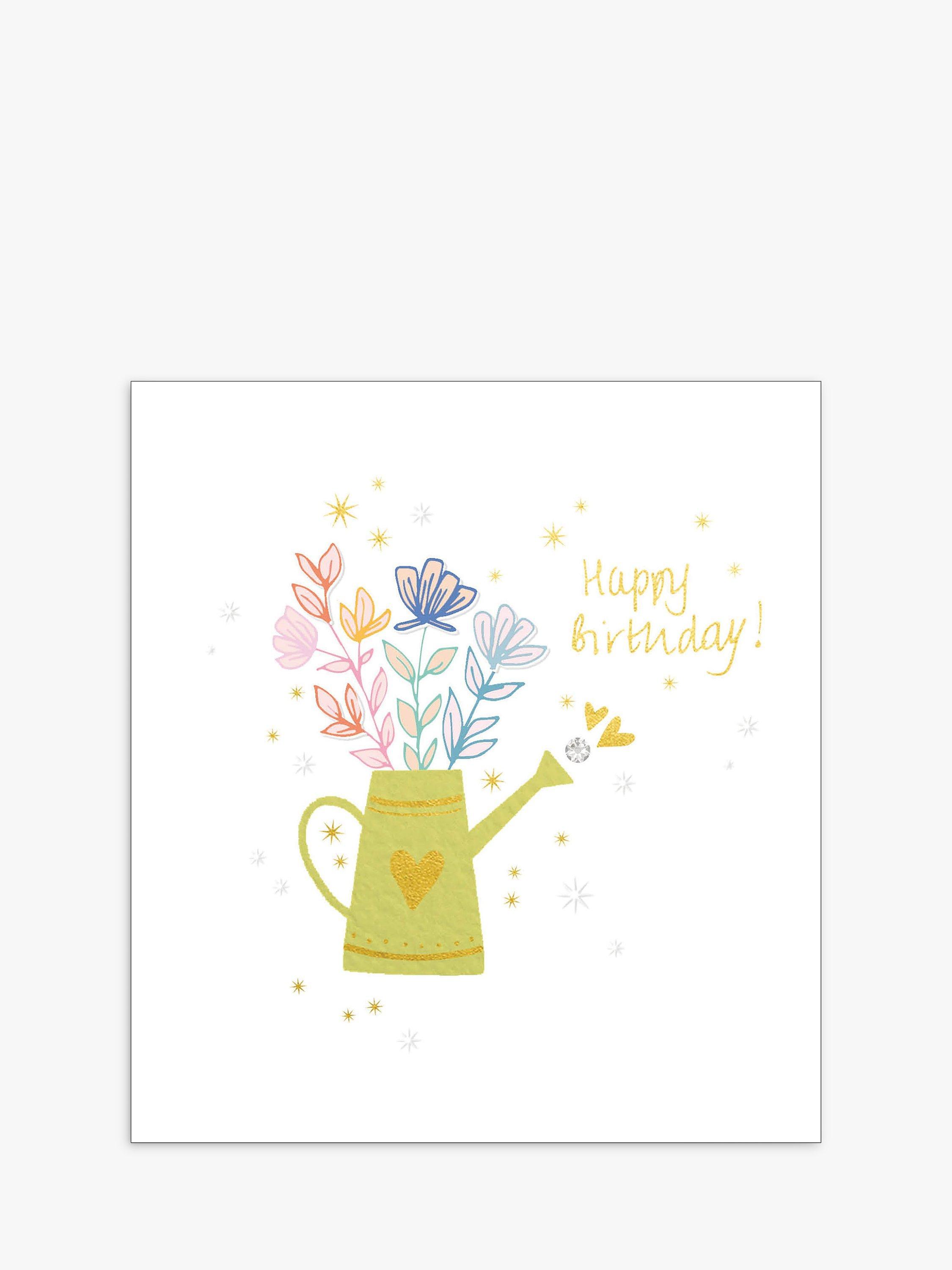 The Proper Mail Company Flowers In Vase Birthday Card