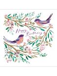Woodmansterne Birdsong Birthday Card