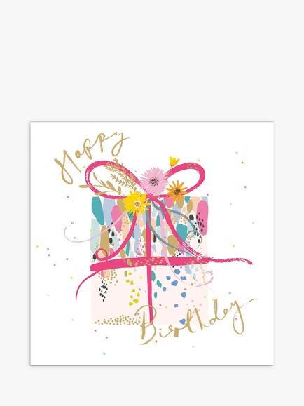 Woodmansterne Colourful Gift Birthday Card, Multi