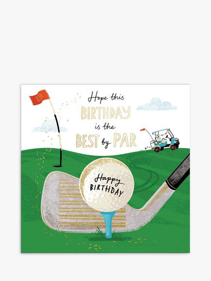 Woodmansterne Best By Par Birthday Card, Multi
