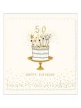 The Proper Mail Company Cake 50th Birthday Card