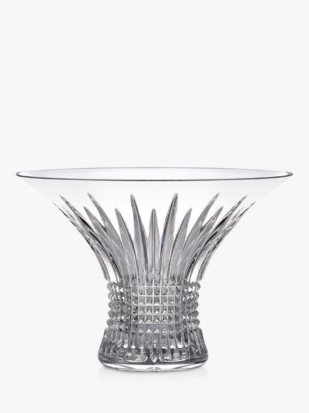 Waterford Crystal Lismore Diamond Decorative Cut Glass Bowl, 28cm, Clear, Clear