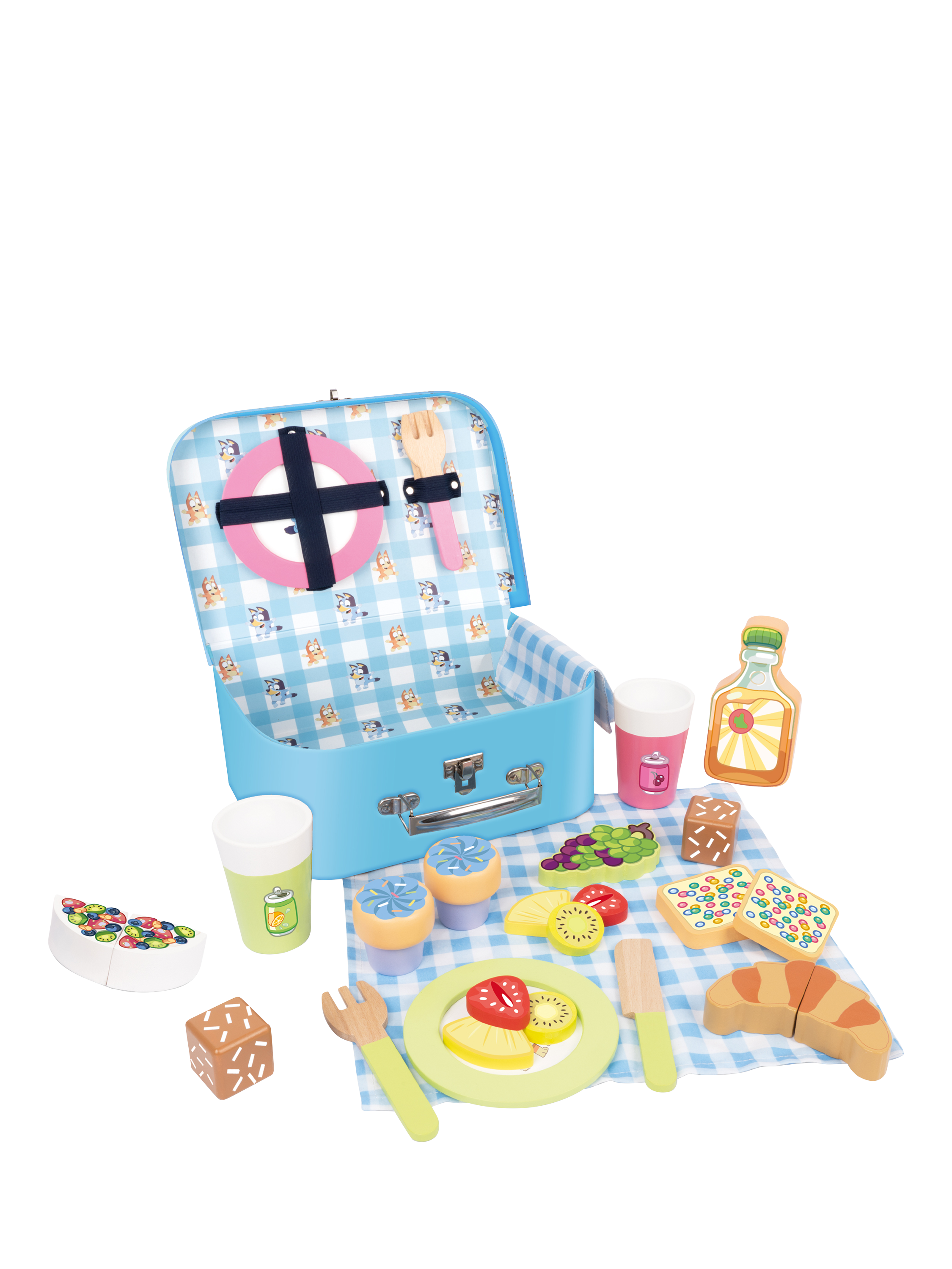 Bluey Wooden Picnic Set