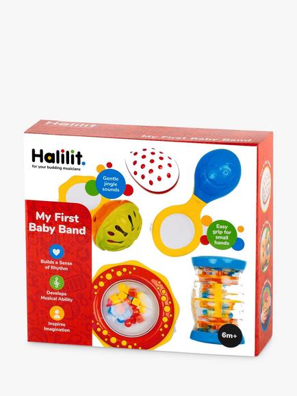 Halilit My First Baby Band Toy Gift Set, Multi