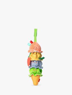 Melissa & Doug Baby Multi-Sensory Ice Cream Take Along Activity Toy, Multi