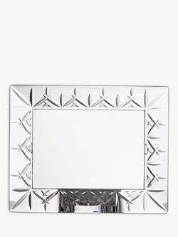 Waterford Crystal Cut Glass Markham Photo Frame, 5 x 7" (13 x 18cm), Clear