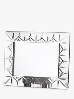 Waterford Crystal Cut Glass Markham Photo Frame, 5 x 7" (13 x 18cm) - view 2, Clear