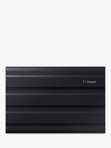 Samsung T7 Shield USB 3.2 Gen 2 Portable SSD Hard Drive, 1TB, Black