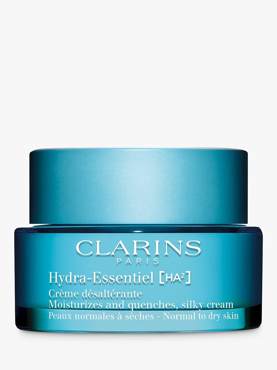 Product image 1 of 3, which shows Clarins Hydra-Essentiel Silky Cream, 50ml