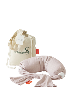 bbhugme Nursing Pillow, Pink Melange, Pink