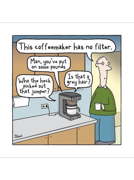 Woodmansterne No Filter Blank Greeting Card, Multi