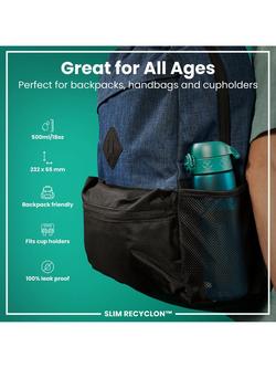 Ion8 Leak-Proof Recyclon Drinks Bottle, 500ml - view 2, Aqua