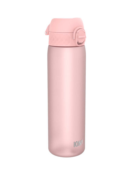 Ion8 Leak-Proof Recyclon Drinks Bottle, 500ml, Rose Quartz