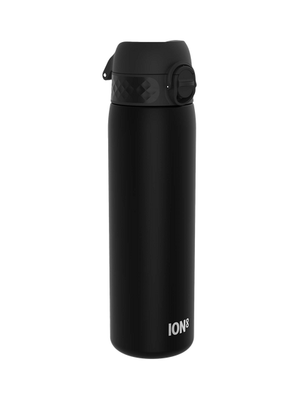 Ion8 Leak-Proof Recyclon Drinks Bottle, 500ml, Black