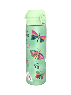 Ion8 Wild Butterflies Leak-Proof Recyclon Drinks Bottle, 500ml, Surf Green