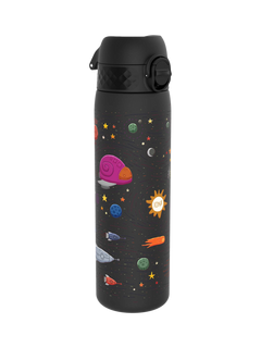 Ion8 Space Leak-Proof Recyclon Drinks Bottle, 500ml, Black/Multi
