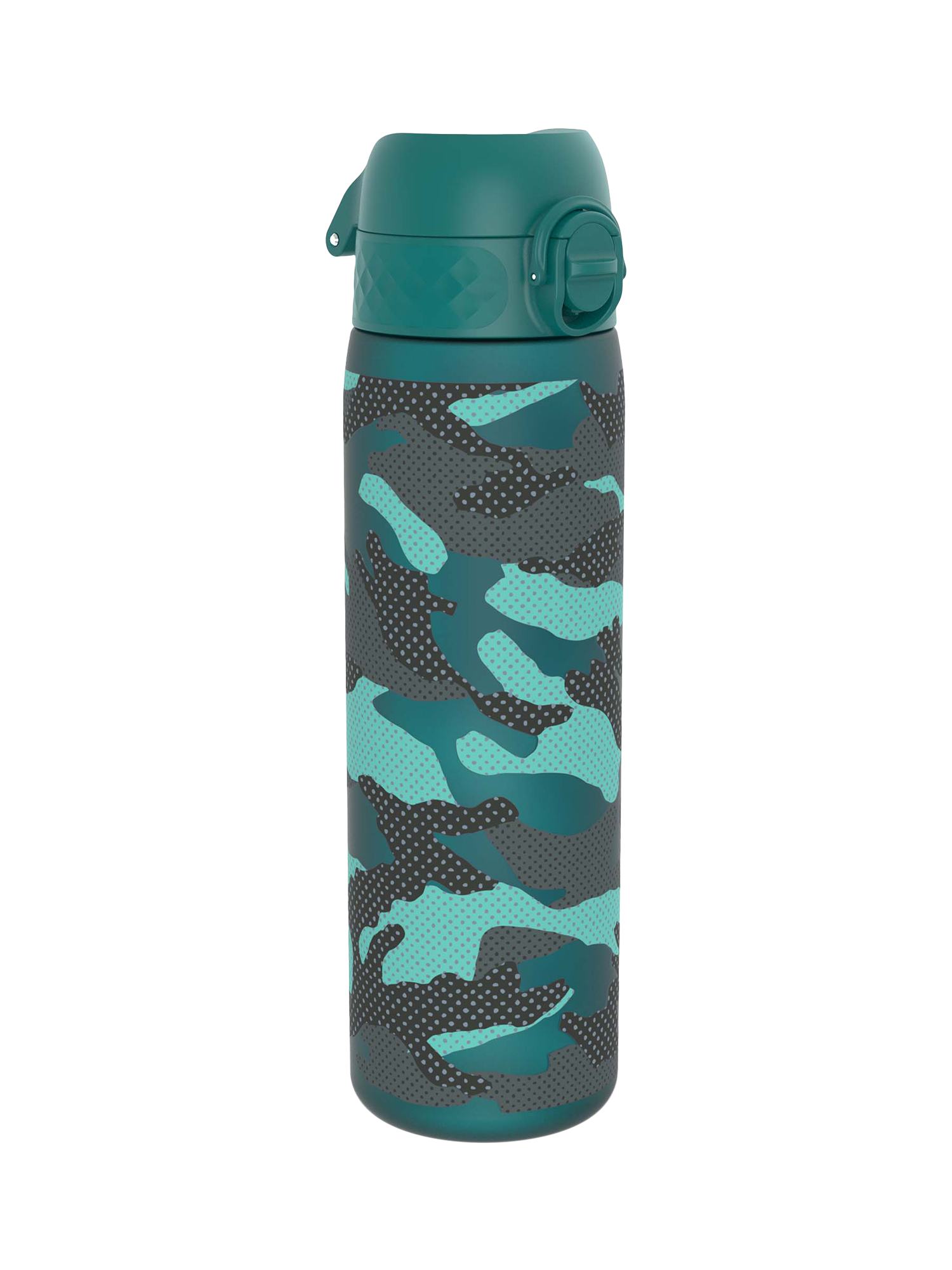 Ion8 Camo Leak-Proof Drinks Bottle, 500ml, Aqua