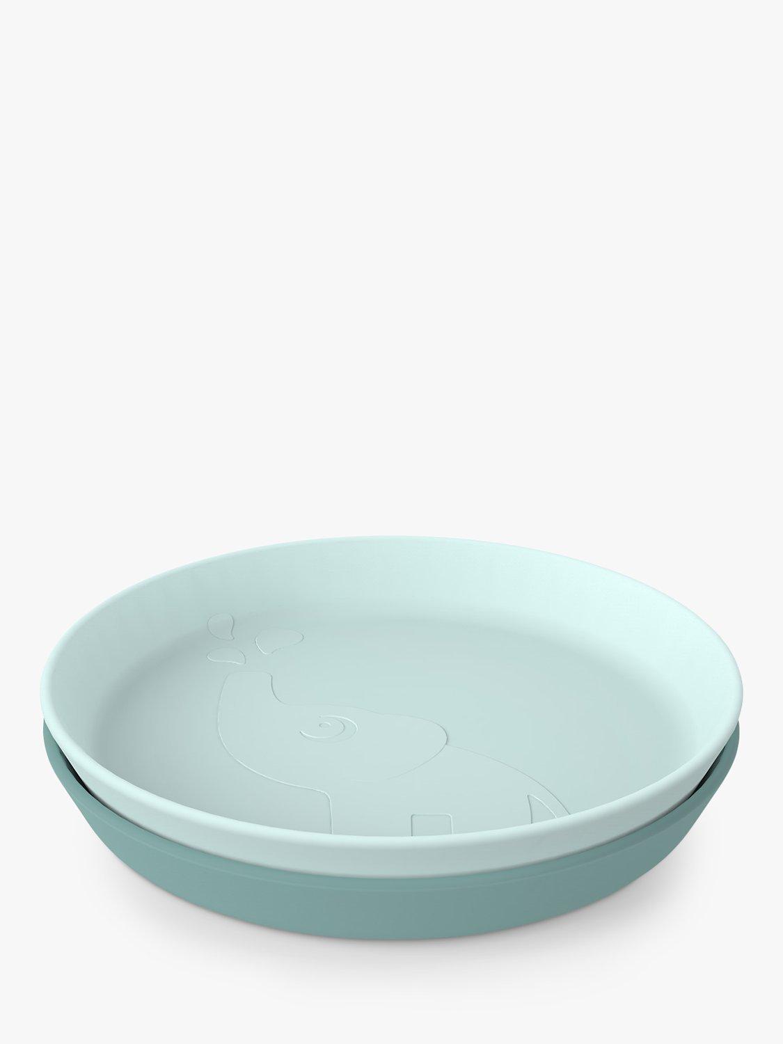 Done by Deer Kiddish Raffi Baby Plate, Pack of 2