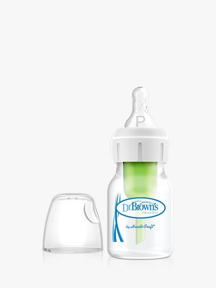 Dr Brown's Options+ Preemie Baby Bottle, 60ml, Multi