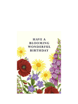 Cath Tate Cards Blooming Birthday Seed Card, Multi