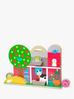 Melissa & Doug Go Tots Barnyard Tumble Toy, Multi