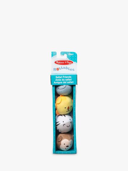 Melissa & Doug Rollables Safari Friends, Multi