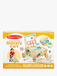 Melissa & Doug Shape Sort Grocery Cart Walker Toy