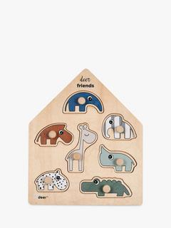 Done by Deer Deer Friends Peg Puzzle