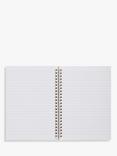 John Lewis A5 Lemons Spiral Bound Notebook. Multi