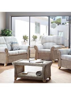 Desser Clifton Rattan Coffee Table, Natural - view 2, Natural