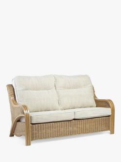 Desser Opera Rattan 3-Seater Sofa, Light Oak/Jasper, Light Oak/Jasper