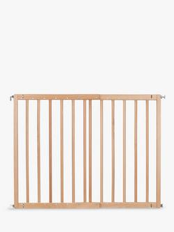 BabyDan Extending Wooden Wall Fit Safety Gate, FSC-Certified (Beechwood), Multi