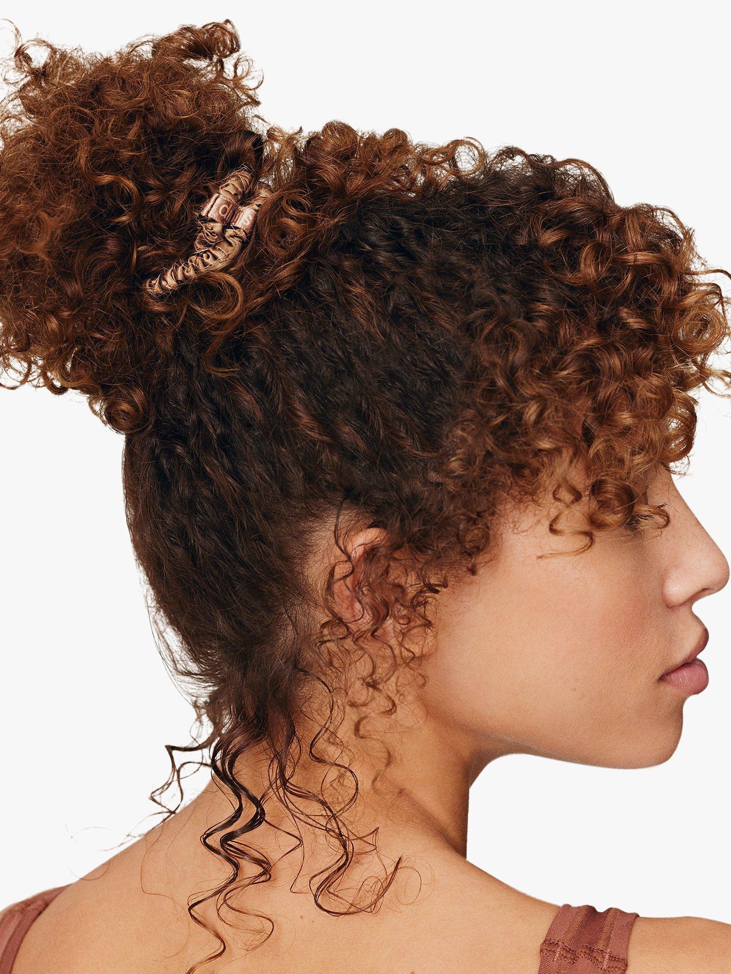 Product image 4 of 7, which shows Slip® Pure Silk Skinny Scrunchies, Light Brown