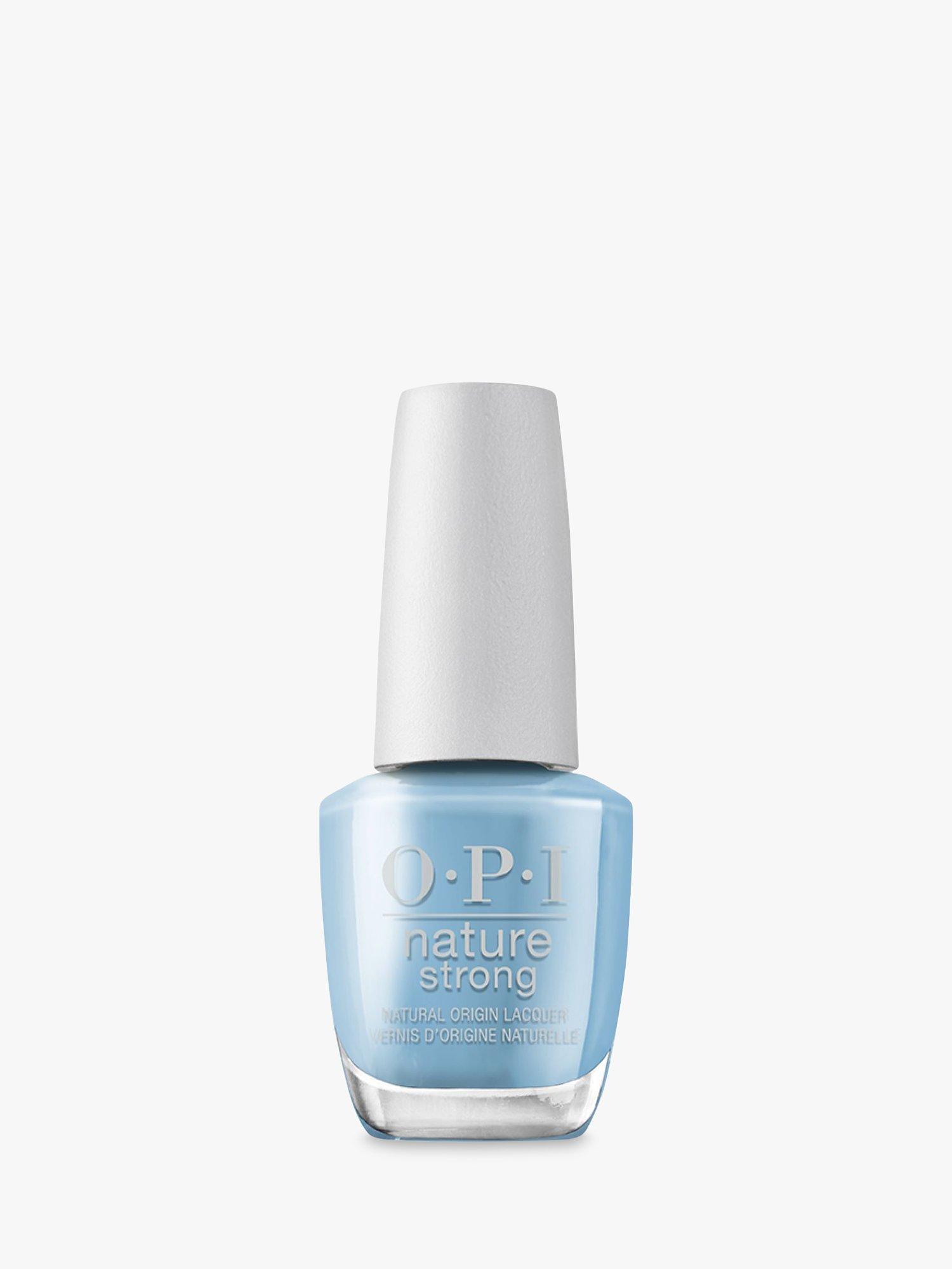 Product image 1 of 4, which shows OPI Nature Strong Natural Nail Lacquer, Big Bluetiful Planet