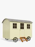 Crane Garden Buildings Shepherd Hut with Long Side Door, 2.4 x 3.6m