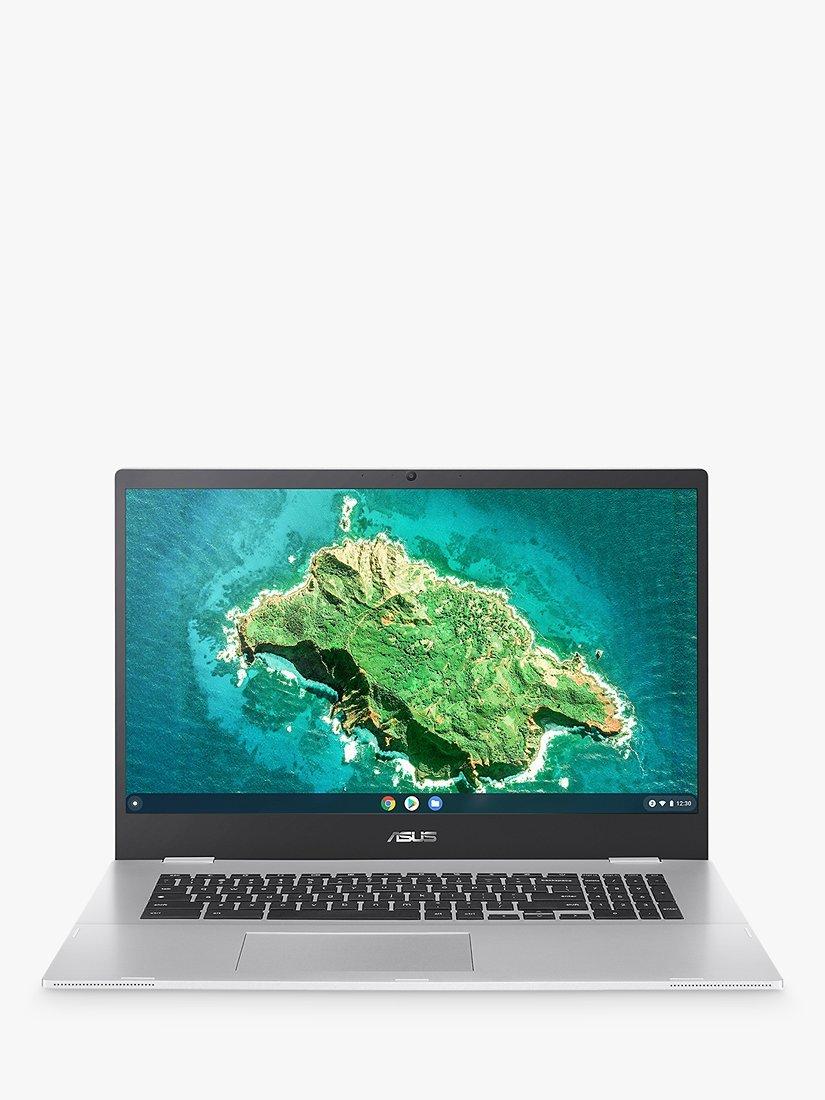 Chromebook CX17 Laptop, Intel Pentium Processor, 4GB RAM, 128GB eMMC, 17.3” Full HD, Silver