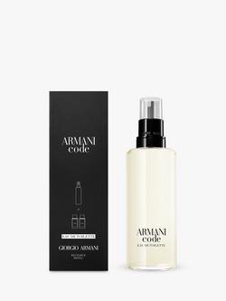 Giorgio Armani Code Eau de Toilette Refill, 150ml - view 2, 