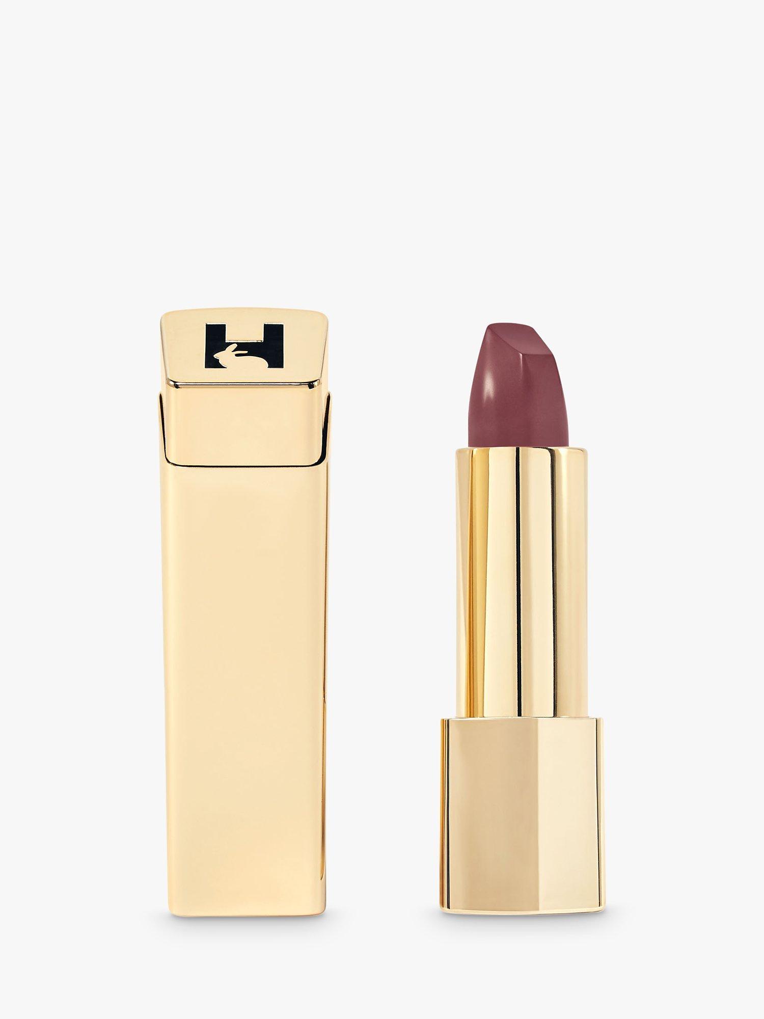 Product image 1 of 7, which shows Hourglass Unlocked Satin Crème Lipstick, Flora 330