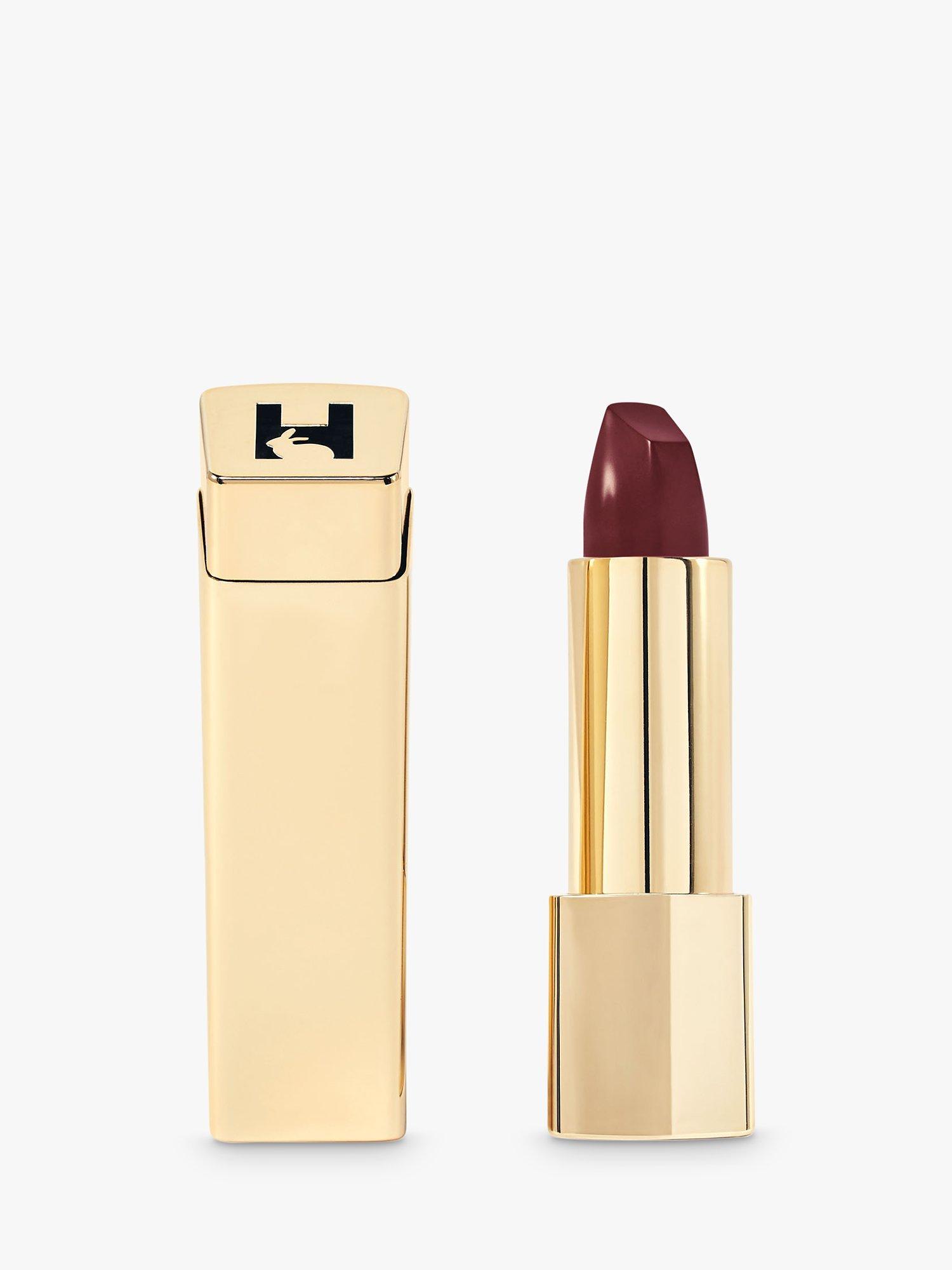 Product image 1 of 7, which shows Hourglass Unlocked Satin Crème Lipstick, Fauna 340