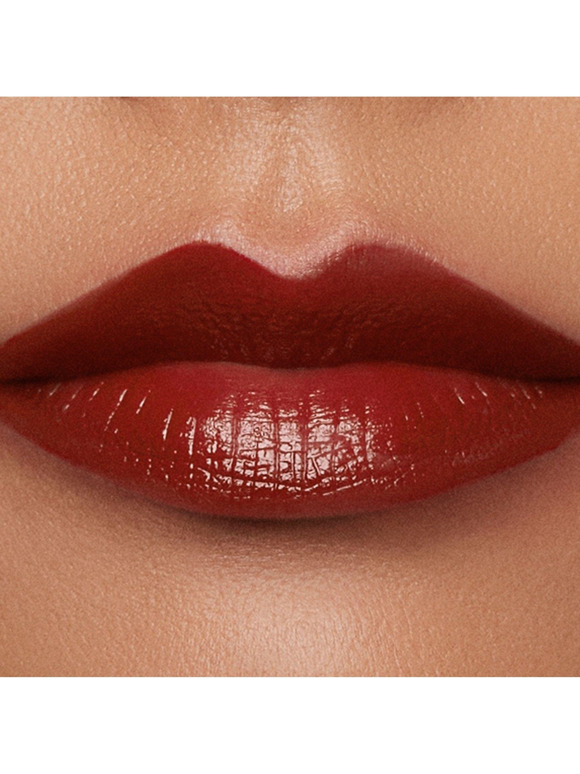 Product image 7 of 7, which shows Hourglass Unlocked Satin Crème Lipstick, Roar 324