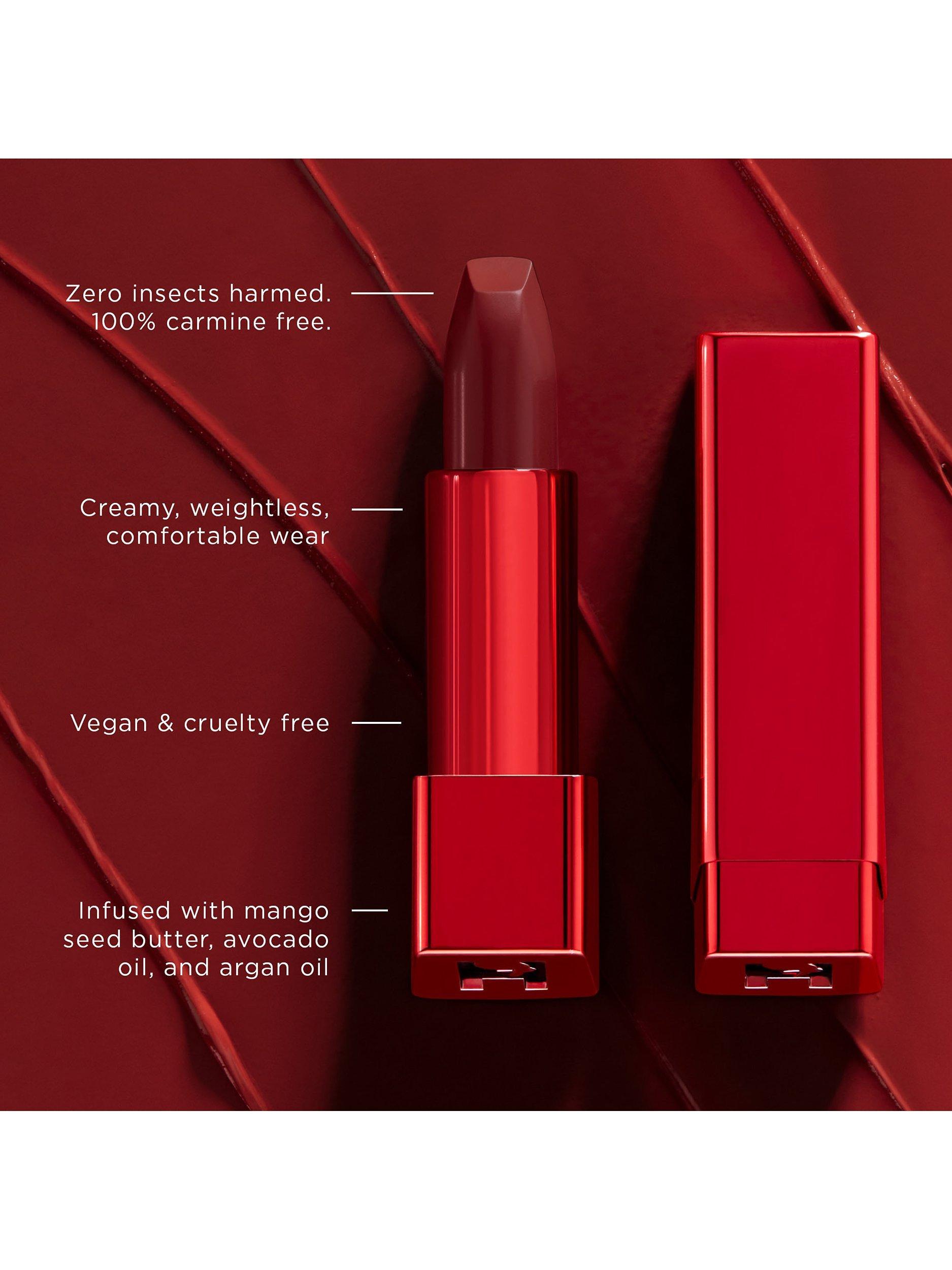 Product image 6 of 6, which shows Hourglass Unlocked Satin Crème Lipstick, Red 0