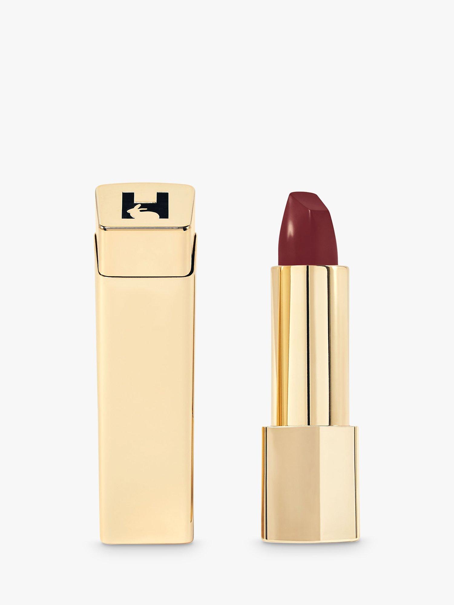 Product image 1 of 7, which shows Hourglass Unlocked Satin Crème Lipstick, Lynx 338