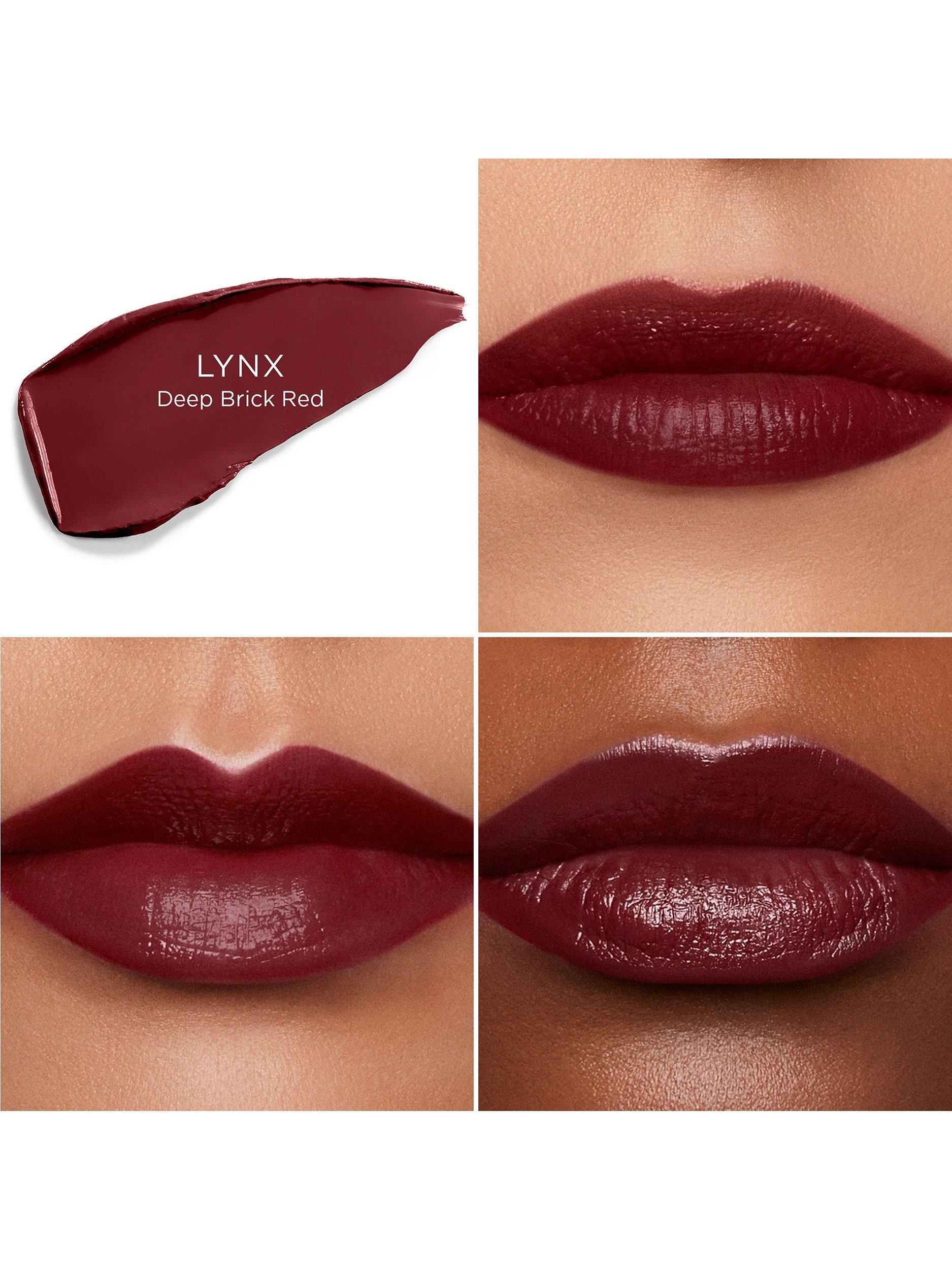 Product image 4 of 7, which shows Hourglass Unlocked Satin Crème Lipstick, Lynx 338
