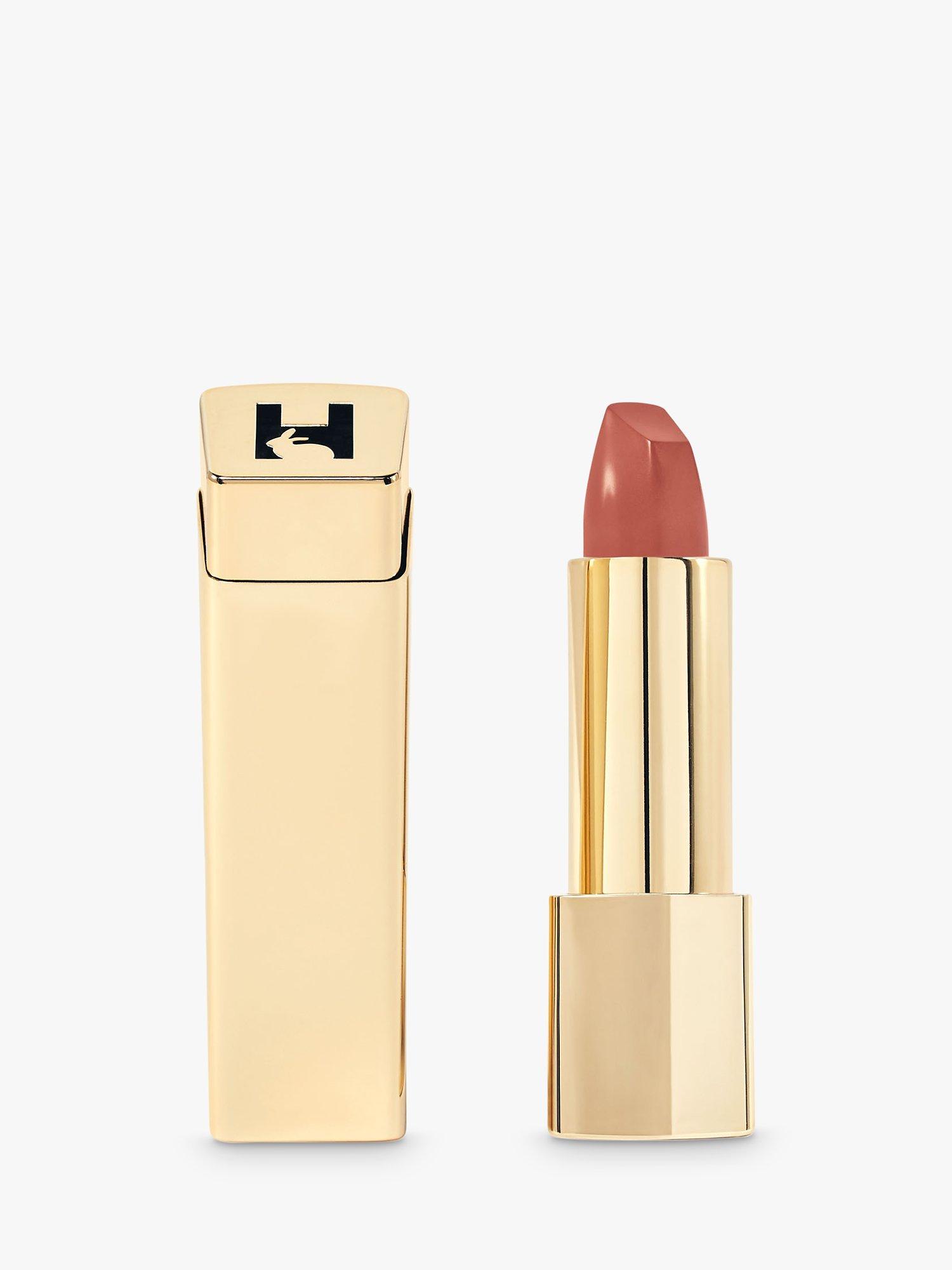 Product image 1 of 7, which shows Hourglass Unlocked Satin Crème Lipstick, Dove 316