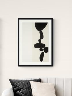 Tate + John Lewis Victor Pasmore 'The Image in Search of Itself' Wood Framed Print & Mount, 73 x 53cm - view 2, Black/White