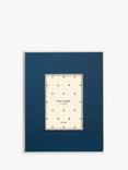 kate spade new york Enamel Photo Frame, 4 x 6" (10 x 15cm), Navy