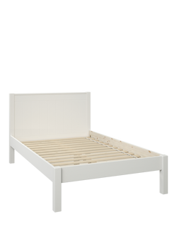 Stompa Classic Wooden Bed Frame, Small Double - view 2, White