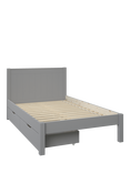 Stompa Classic Wooden Bed Frame with Pair of Drawers, Small Double