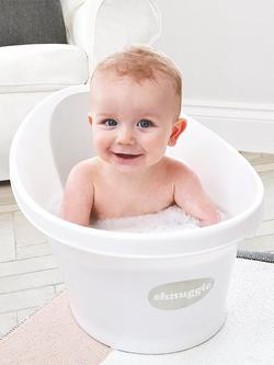 Shnuggle Baby Bath With Plug - view 2, White